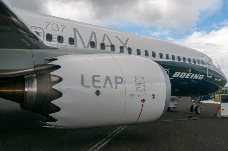 מנוע ה LEAP של מטוס בואינג 737max